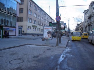 Сітілайт №85207 в місті Івано-Франківськ (Івано-Франківська область), розміщення зовнішнішньої реклами, IDMedia-оренда найнижчі ціни!