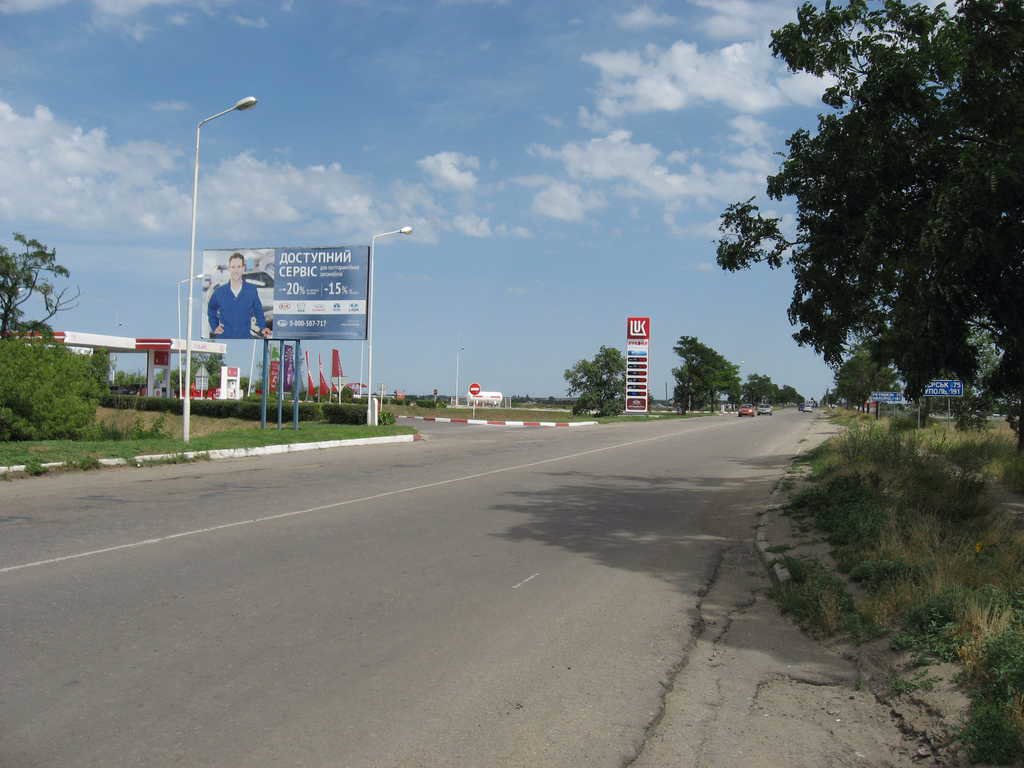 `Билборд №85983 в городе Мелитополь (Запорожская область), размещение наружной рекламы, IDMedia-аренда по самым низким ценам!`