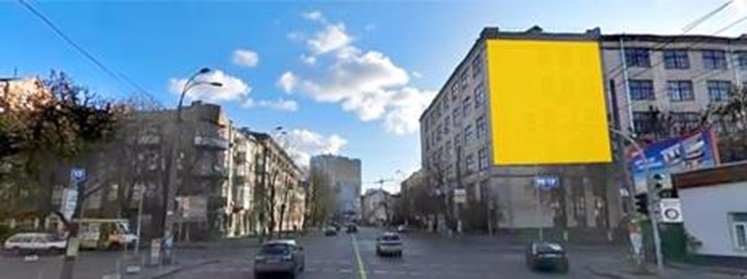 Брандмауер №87328 в місті Київ (Київська область), розміщення зовнішнішньої реклами, IDMedia-оренда найнижчі ціни!