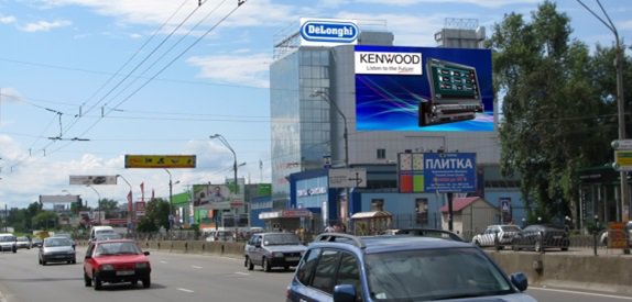 Брандмауер №87337 в місті Київ (Київська область), розміщення зовнішнішньої реклами, IDMedia-оренда найнижчі ціни!