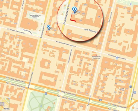IDMedia Наружная реклама в городе Киев (Киевская область), Крышу в городе Киев №87339 схема