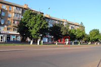 `Ситилайт №8870 в городе Борисполь (Киевская область), размещение наружной рекламы, IDMedia-аренда по самым низким ценам!`