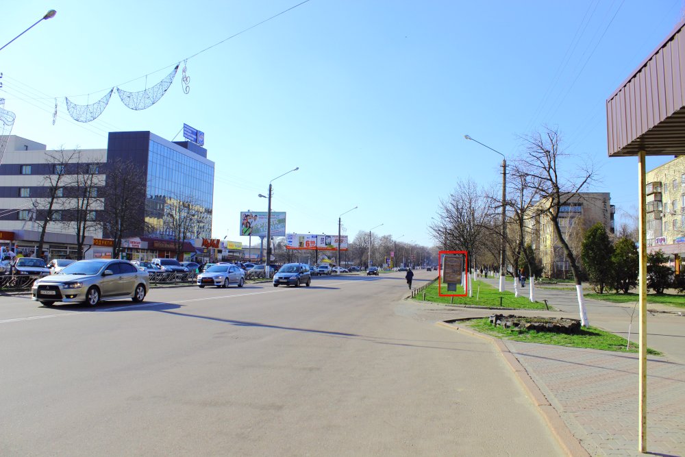 Сітілайт №8893 в місті Бориспіль (Київська область), розміщення зовнішнішньої реклами, IDMedia-оренда найнижчі ціни!