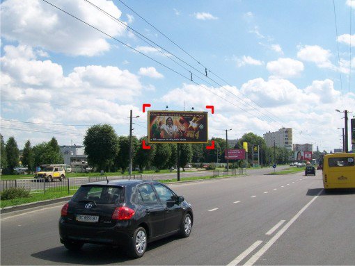 `Билборд №91200 в городе Львов (Львовская область), размещение наружной рекламы, IDMedia-аренда по самым низким ценам!`
