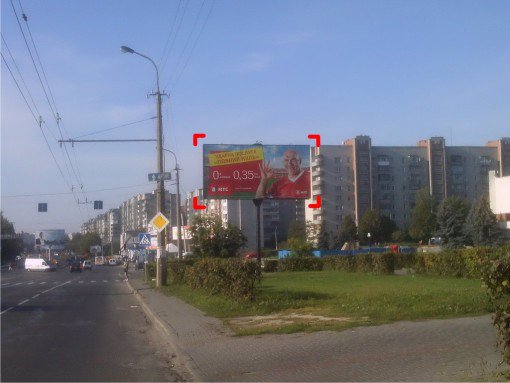 Білборд №91521 в місті Луцьк (Волинська область), розміщення зовнішнішньої реклами, IDMedia-оренда найнижчі ціни!