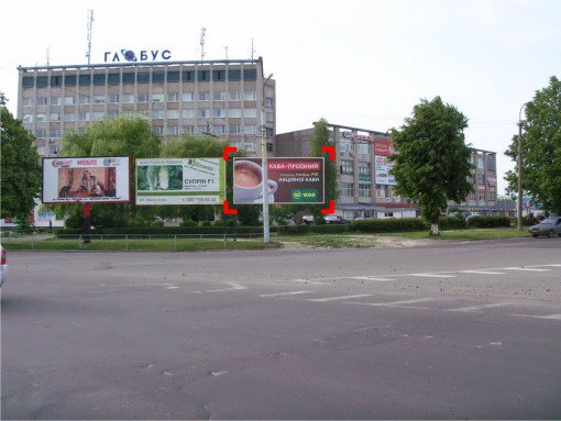 `Билборд №91522 в городе Луцк (Волынская область), размещение наружной рекламы, IDMedia-аренда по самым низким ценам!`