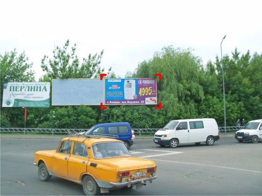 `Билборд №91524 в городе Луцк (Волынская область), размещение наружной рекламы, IDMedia-аренда по самым низким ценам!`