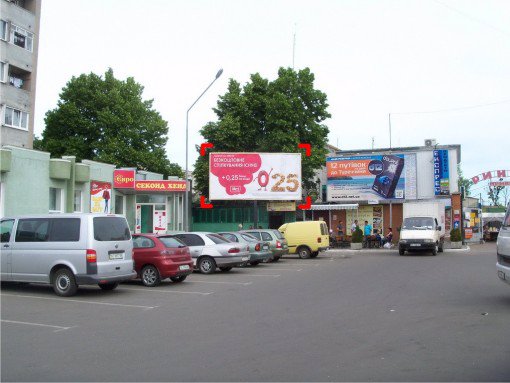 Білборд №91525 в місті Луцьк (Волинська область), розміщення зовнішнішньої реклами, IDMedia-оренда найнижчі ціни!