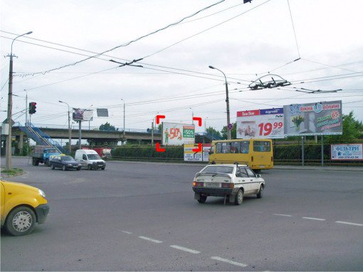 Білборд №91534 в місті Луцьк (Волинська область), розміщення зовнішнішньої реклами, IDMedia-оренда найнижчі ціни!