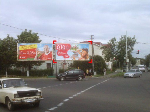 Білборд №91536 в місті Луцьк (Волинська область), розміщення зовнішнішньої реклами, IDMedia-оренда найнижчі ціни!