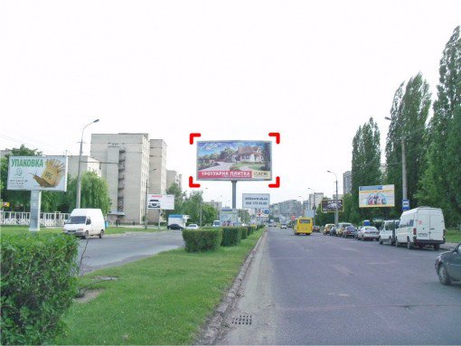 `Билборд №91556 в городе Луцк (Волынская область), размещение наружной рекламы, IDMedia-аренда по самым низким ценам!`