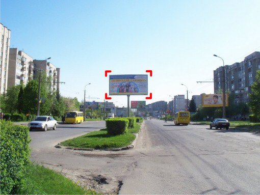 Білборд №91558 в місті Луцьк (Волинська область), розміщення зовнішнішньої реклами, IDMedia-оренда найнижчі ціни!
