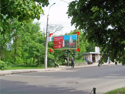Білборд №91573 в місті Луцьк (Волинська область), розміщення зовнішнішньої реклами, IDMedia-оренда найнижчі ціни!