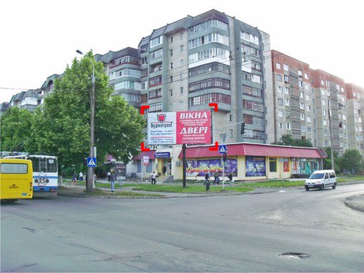`Билборд №91575 в городе Луцк (Волынская область), размещение наружной рекламы, IDMedia-аренда по самым низким ценам!`