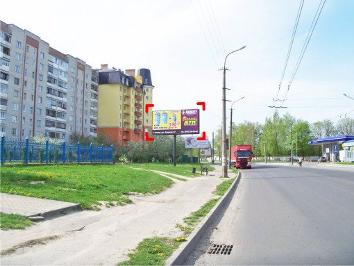 Білборд №91578 в місті Луцьк (Волинська область), розміщення зовнішнішньої реклами, IDMedia-оренда найнижчі ціни!