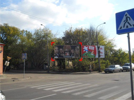 `Билборд №91685 в городе Ровно (Ровенская область), размещение наружной рекламы, IDMedia-аренда по самым низким ценам!`