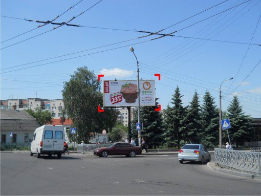`Билборд №91702 в городе Ровно (Ровенская область), размещение наружной рекламы, IDMedia-аренда по самым низким ценам!`