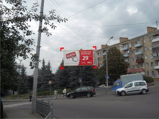 `Билборд №91703 в городе Ровно (Ровенская область), размещение наружной рекламы, IDMedia-аренда по самым низким ценам!`