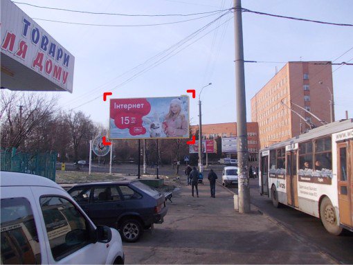 Білборд №91713 в місті Рівне (Рівненська область), розміщення зовнішнішньої реклами, IDMedia-оренда найнижчі ціни!