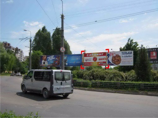 `Билборд №91743 в городе Тернополь (Тернопольская область), размещение наружной рекламы, IDMedia-аренда по самым низким ценам!`