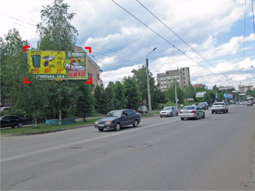 Білборд №91820 в місті Чернівці (Чернівецька область), розміщення зовнішнішньої реклами, IDMedia-оренда найнижчі ціни!
