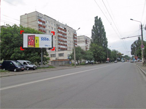 Білборд №91863 в місті Чернівці (Чернівецька область), розміщення зовнішнішньої реклами, IDMedia-оренда найнижчі ціни!