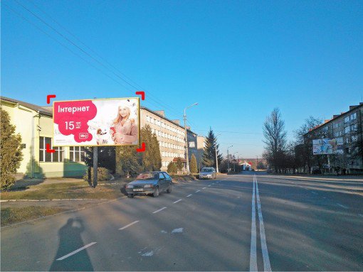 Білборд №91909 в місті Дрогобич (Львівська область), розміщення зовнішнішньої реклами, IDMedia-оренда найнижчі ціни!