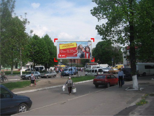 Білборд №91923 в місті Нововолинськ (Волинська область), розміщення зовнішнішньої реклами, IDMedia-оренда найнижчі ціни!