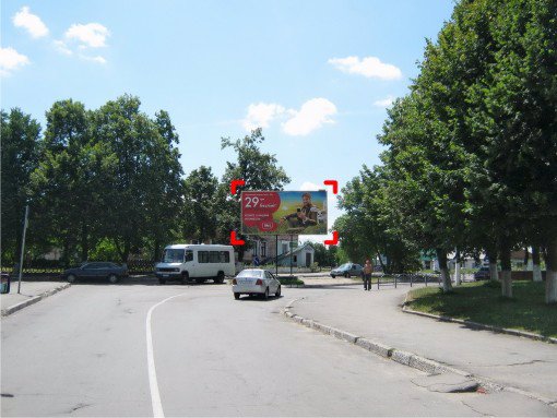 Білборд №91924 в місті Нововолинськ (Волинська область), розміщення зовнішнішньої реклами, IDMedia-оренда найнижчі ціни!