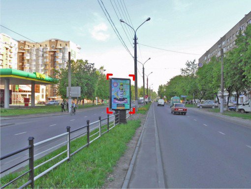`Скролл №92006 в городе Львов (Львовская область), размещение наружной рекламы, IDMedia-аренда по самым низким ценам!`