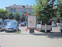 `Ситилайт №92259 в городе Ивано-Франковск (Ивано-Франковская область), размещение наружной рекламы, IDMedia-аренда по самым низким ценам!`