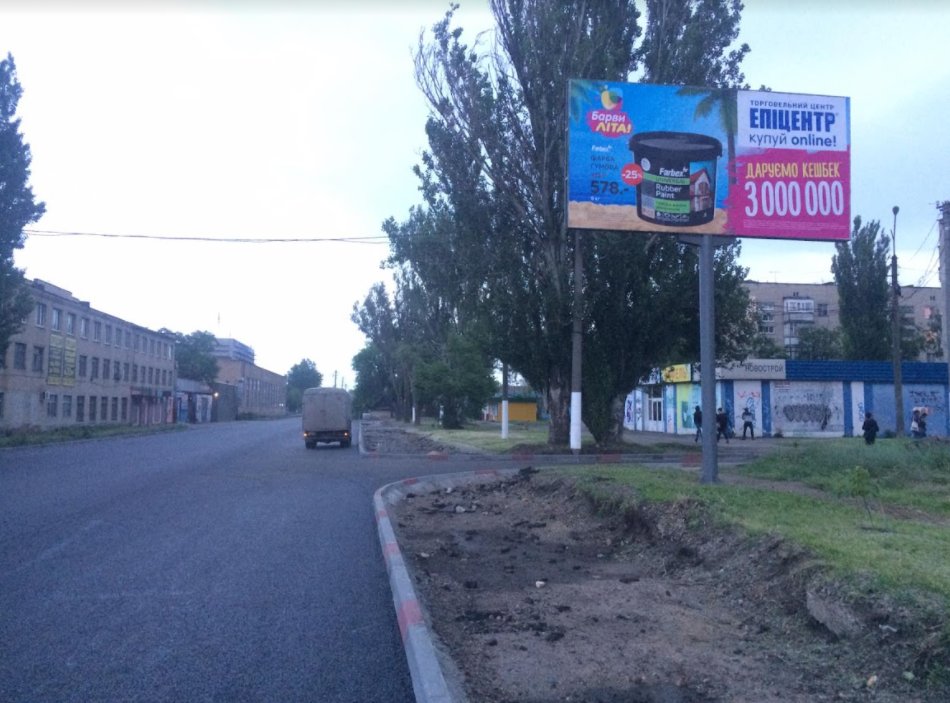 Билборд формат 3х6 №93967 в городе Мелитополь (Запорожская область) `Билборд №93967 в городе Мелитополь (Запорожская область), размещение наружной рекламы, IDMedia-аренда по самым низким ценам!`