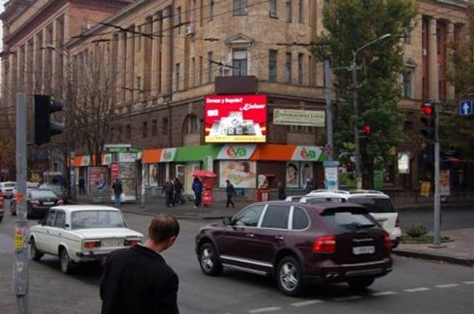 Екран №94912 в місті Дніпро (Дніпропетровська область), розміщення зовнішнішньої реклами, IDMedia-оренда найнижчі ціни!