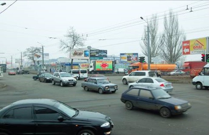 `Экран №94913 в городе Днепр (Днепропетровская область), размещение наружной рекламы, IDMedia-аренда по самым низким ценам!`