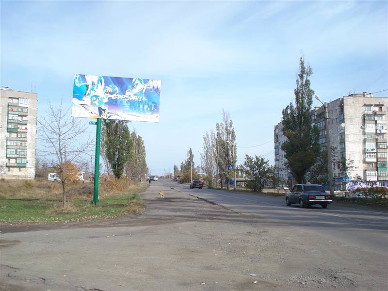 `Билборд №95151 в городе Торез (Донецкая область), размещение наружной рекламы, IDMedia-аренда по самым низким ценам!`