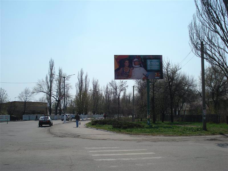 Білборд №95156 в місті Шахтарськ (Донецька область), розміщення зовнішнішньої реклами, IDMedia-оренда найнижчі ціни!