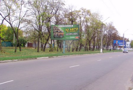 Білборд №95333 в місті Лисичанськ (Луганська область), розміщення зовнішнішньої реклами, IDMedia-оренда найнижчі ціни!