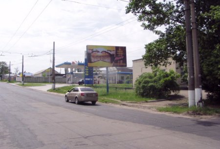 Білборд №95338 в місті Лисичанськ (Луганська область), розміщення зовнішнішньої реклами, IDMedia-оренда найнижчі ціни!