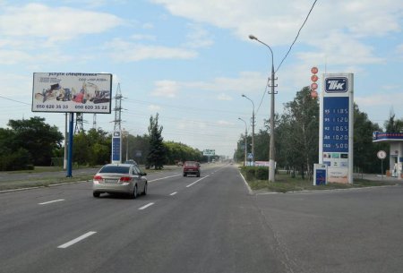 `Билборд №95343 в городе Мариуполь (Донецкая область), размещение наружной рекламы, IDMedia-аренда по самым низким ценам!`