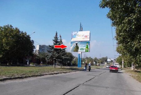 `Билборд №95373 в городе Мариуполь (Донецкая область), размещение наружной рекламы, IDMedia-аренда по самым низким ценам!`