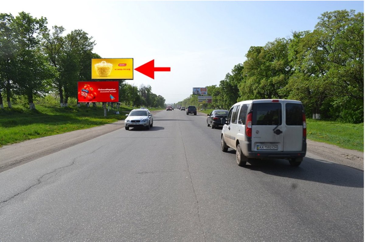 Білборд формат 3x6 №95986 в городе Харків (Харківська область) Білборд №95986 в місті Харків (Харківська область), розміщення зовнішнішньої реклами, IDMedia-оренда найнижчі ціни!