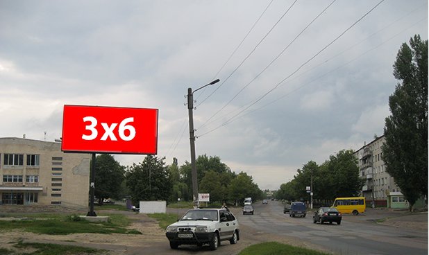 Білборд формат 3x6 №96335 в городе Шостка (Сумська область) Білборд №96335 в місті Шостка (Сумська область), розміщення зовнішнішньої реклами, IDMedia-оренда найнижчі ціни!