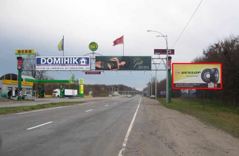 Білборд №96426 в місті Вінниця (Вінницька область), розміщення зовнішнішньої реклами, IDMedia-оренда найнижчі ціни!
