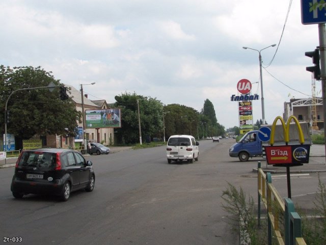 Білборд формат 3x6 №96541 в городе Житомир (Житомирська область) Білборд №96541 в місті Житомир (Житомирська область), розміщення зовнішнішньої реклами, IDMedia-оренда найнижчі ціни!