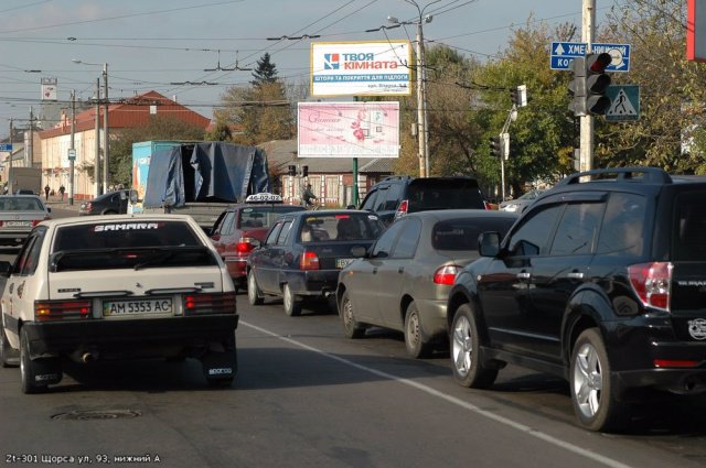 Білборд №96551 в місті Житомир (Житомирська область), розміщення зовнішнішньої реклами, IDMedia-оренда найнижчі ціни!