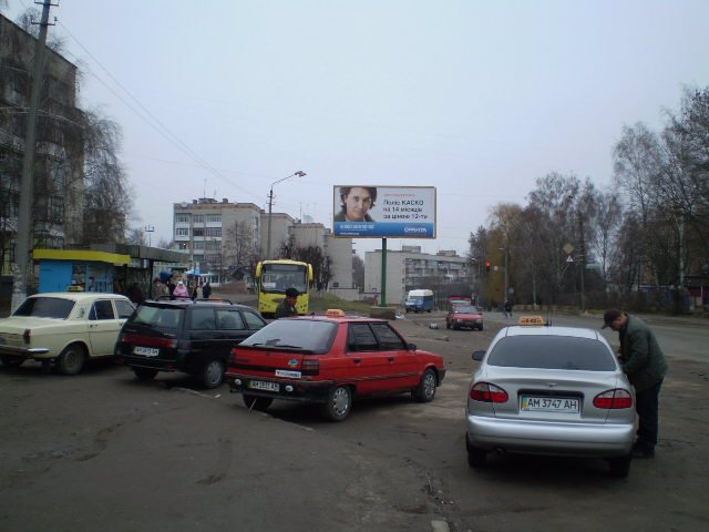 Білборд №96585 в місті Бердичів (Житомирська область), розміщення зовнішнішньої реклами, IDMedia-оренда найнижчі ціни!