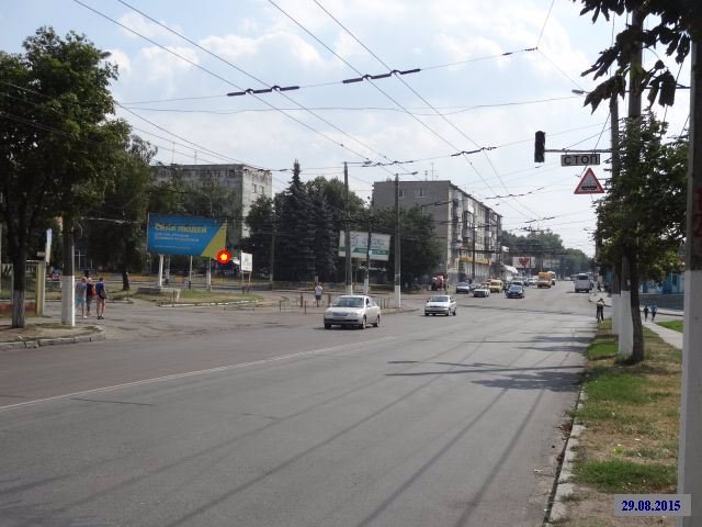 `Билборд №96685 в городе Житомир (Житомирская область), размещение наружной рекламы, IDMedia-аренда по самым низким ценам!`