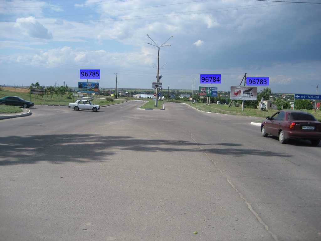 Білборд №96783 в місті Южне (Одеська область), розміщення зовнішнішньої реклами, IDMedia-оренда найнижчі ціни!