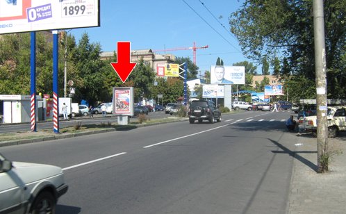 Ситилайт формат 1,2x1,8 №9841 в городе Донецк (Донецкая область) `Ситилайт №9841 в городе Донецк (Донецкая область), размещение наружной рекламы, IDMedia-аренда по самым низким ценам!`