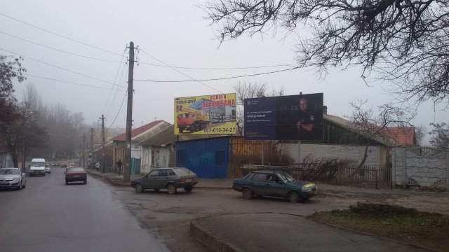 `Билборд №98780 в городе Мелитополь (Запорожская область), размещение наружной рекламы, IDMedia-аренда по самым низким ценам!`